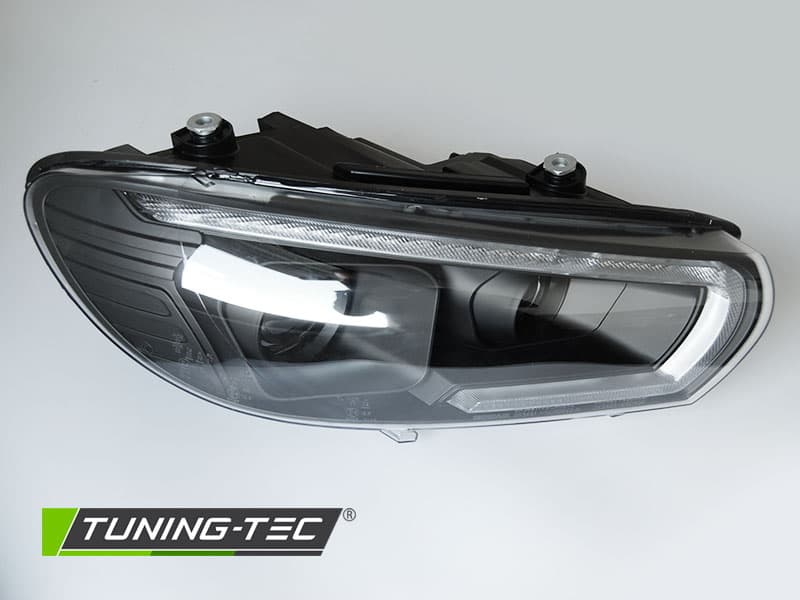 Predné svetlá VW Scirocco 08-14 Xenón Dynamic Black – náhľad 2