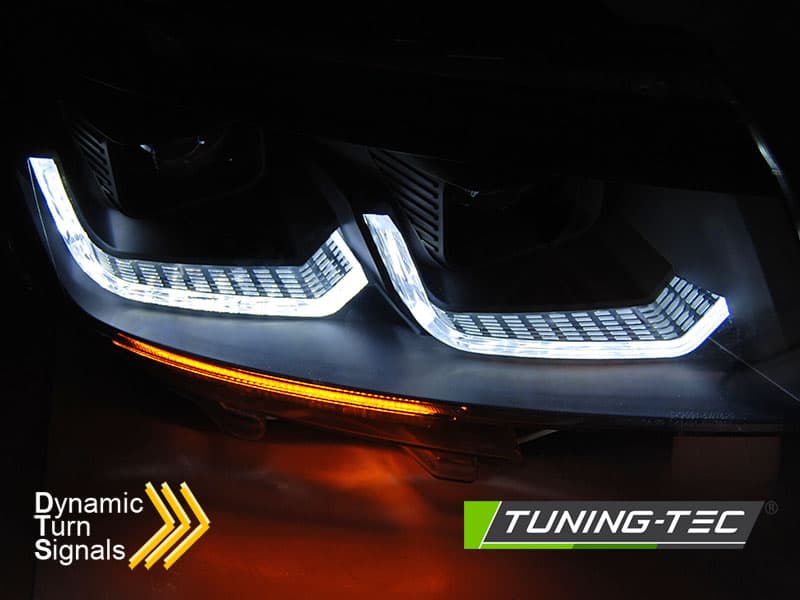 Predné svetlá VW T6.1 LED Dynamic Black – náhľad 3