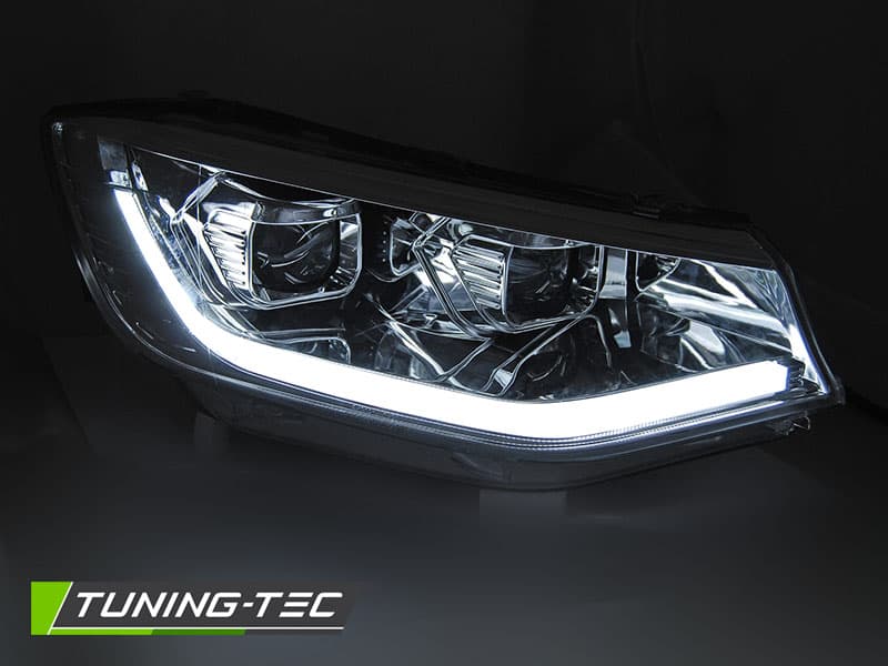 Predné svetlá VW Caddy 20- Dynamic Chrome – náhľad 2