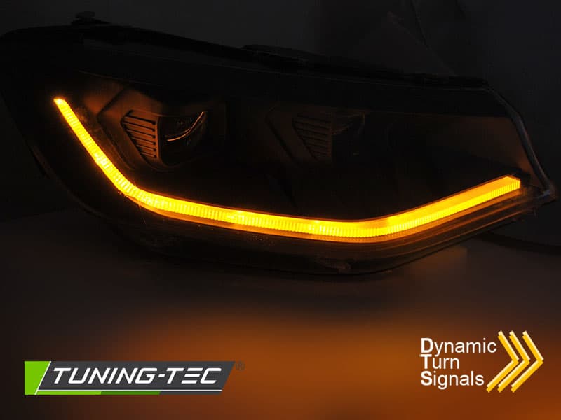 Predné svetlá VW Caddy 20- Full LED Black – náhľad 7