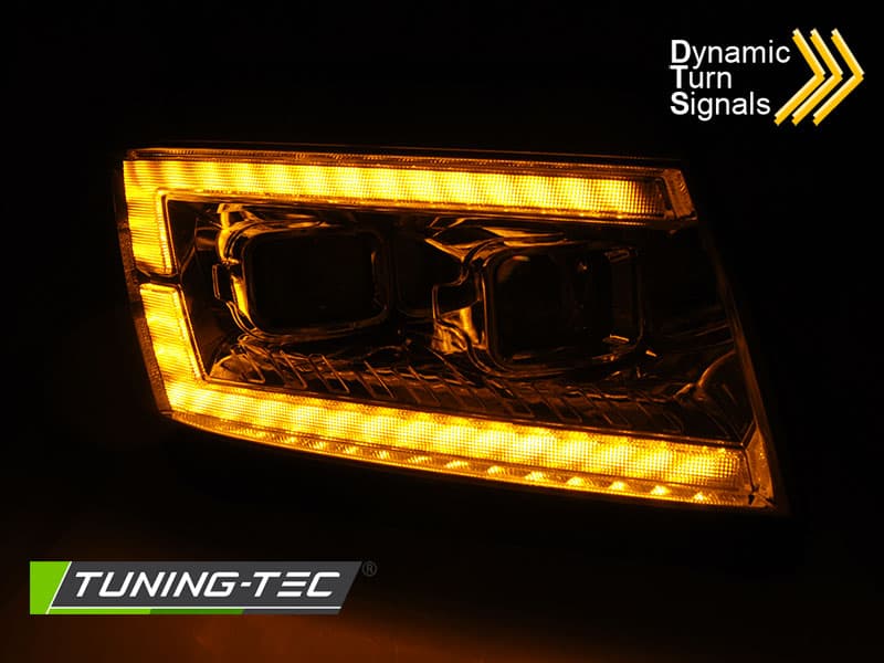 Predné svetlá VW Crafter 2 Full LED Chrome – náhľad 3