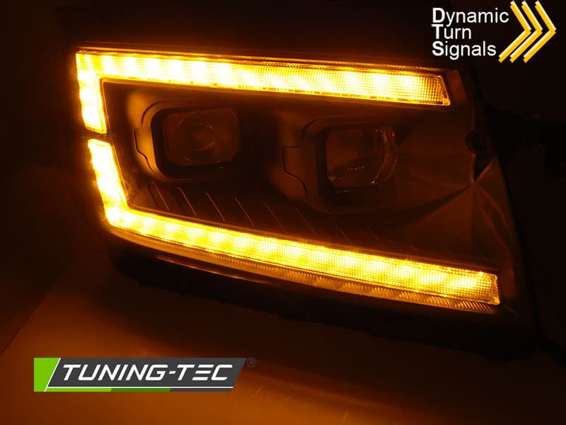 Predné svetlá VW Crafter 2 Full LED Black – náhľad 3