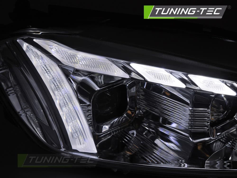 Predné svetlá VW Golf 7 17-19 LED Dynamic Chrome – náhľad 4