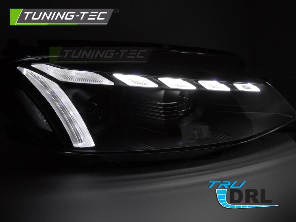 Predné svetlá VW Golf 7 17-19 LED Dynamic Black – náhľad 2