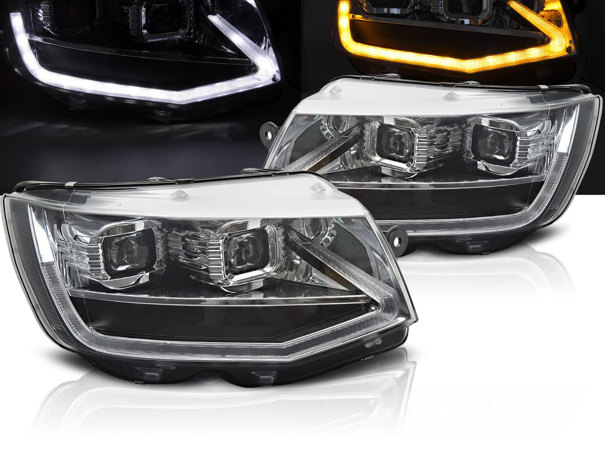 Predné svetlá VW T6 Full LED Chrome