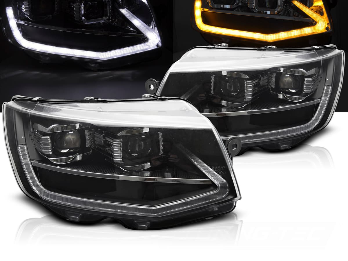 Predné svetlá VW T6 Full LED Black