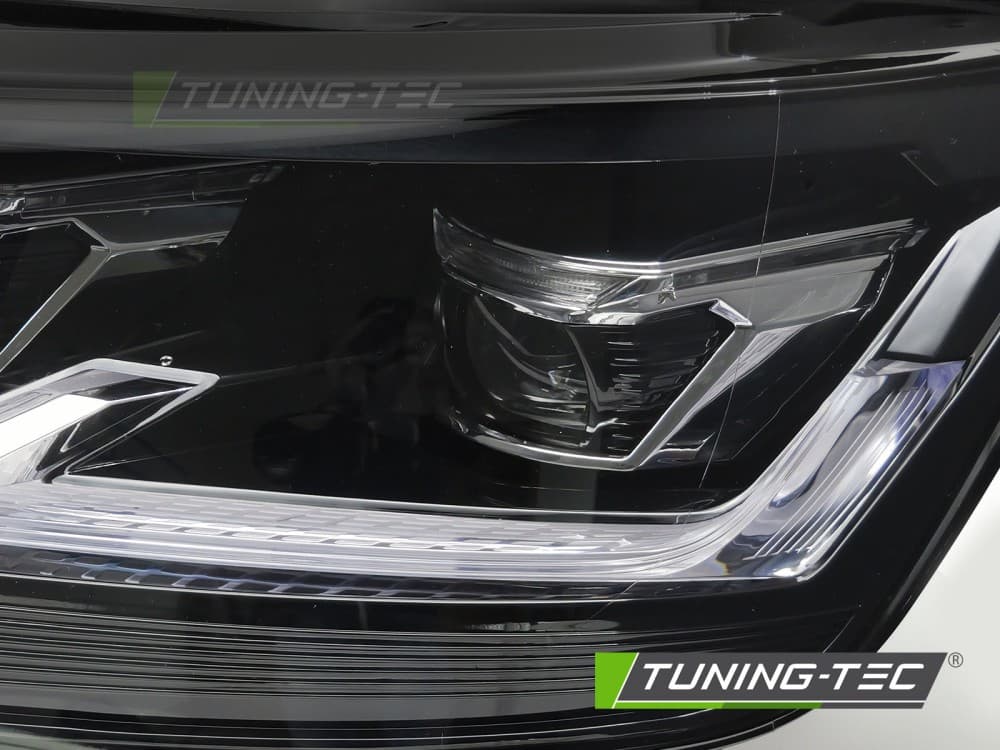 Predné svetlá VW T6 DRL Full LED Black – náhľad 2