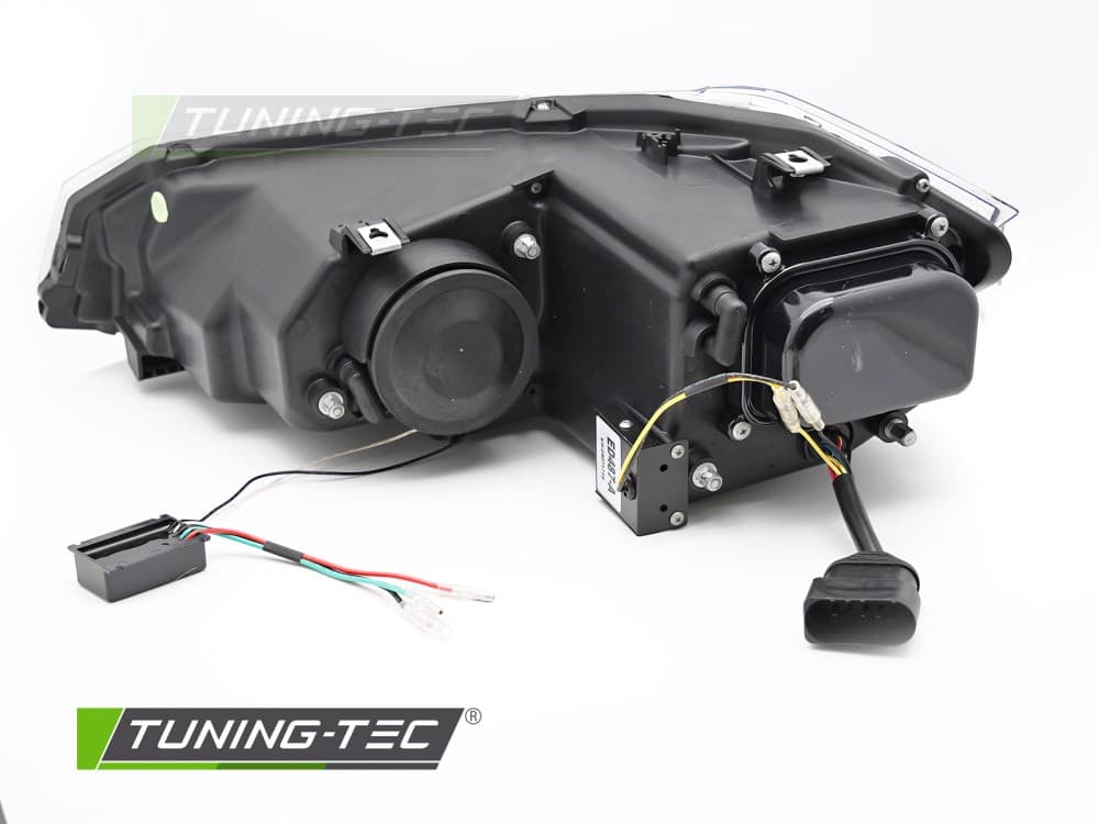 Predné svetlá VW Polo 2G LED Dynamic Chrome – náhľad 4