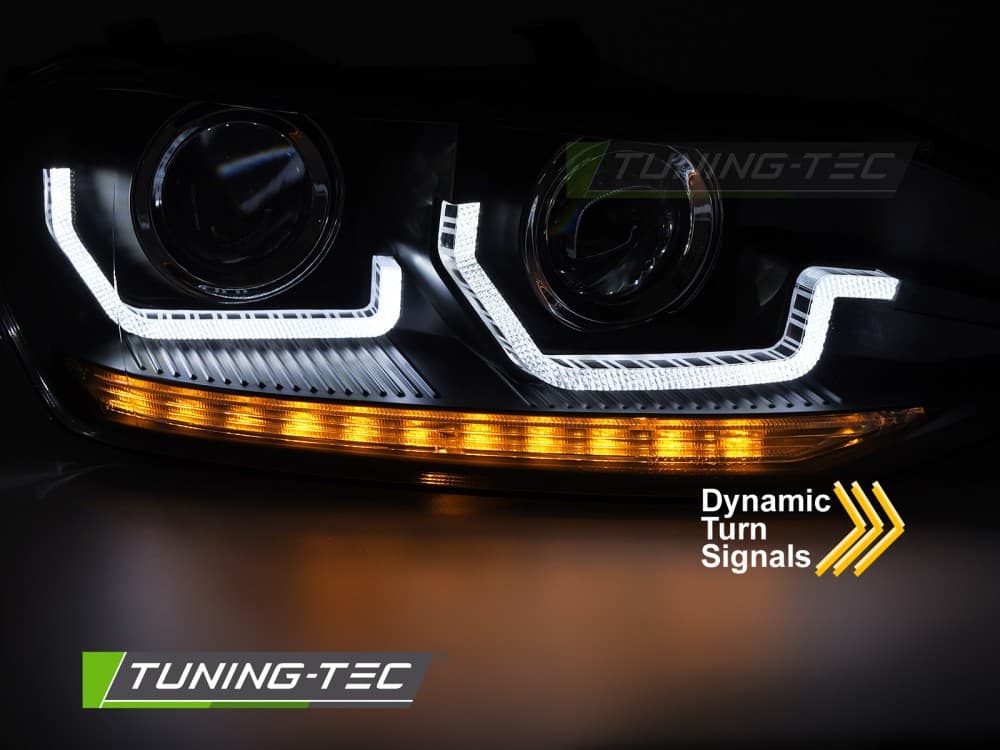 Predné svetlá VW Polo 2G LED Dynamic Black – náhľad 3