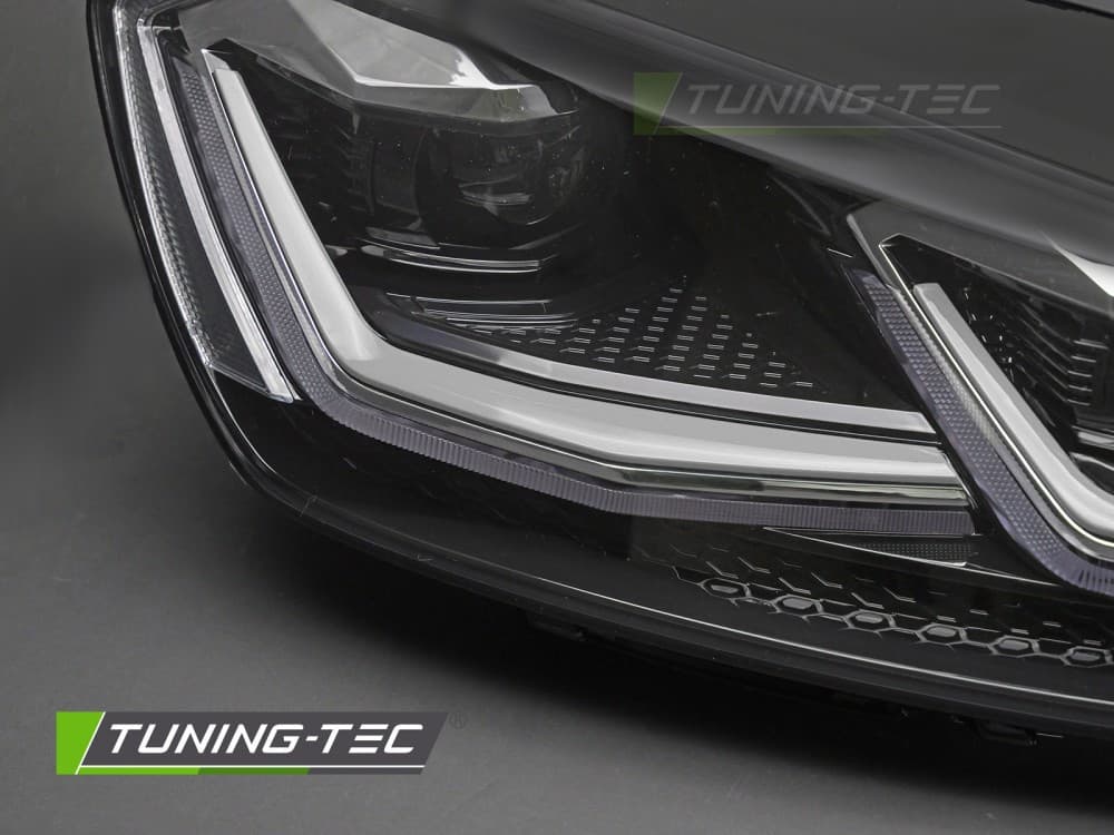 Predné svetlá VW Golf 7 Line Full LED Silver – náhľad 2