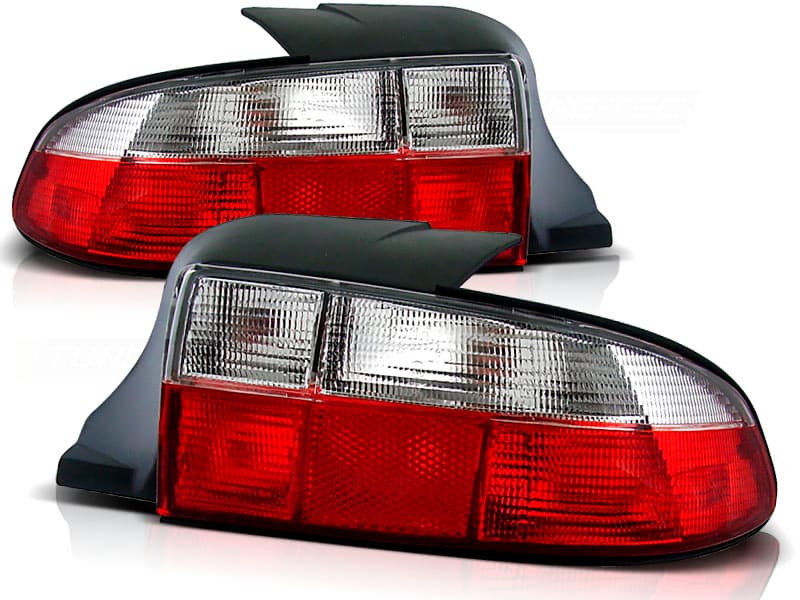 Zadné svetlá BMW Z3 Roadster 96-99 Clear Red