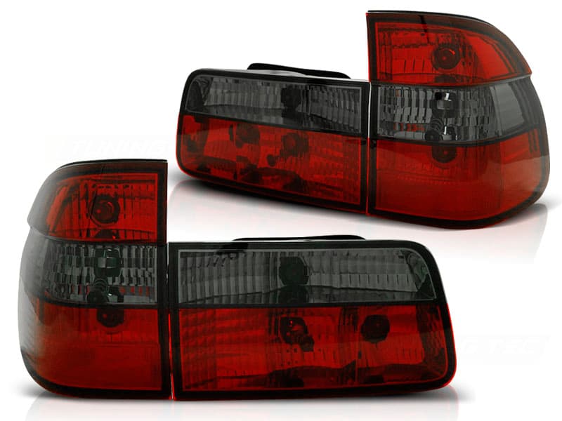Zadné svetlá BMW E39 Touring 97-00 Red Smoke