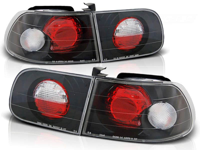 Zadné svetlá Honda Civic 91-95 3D Black