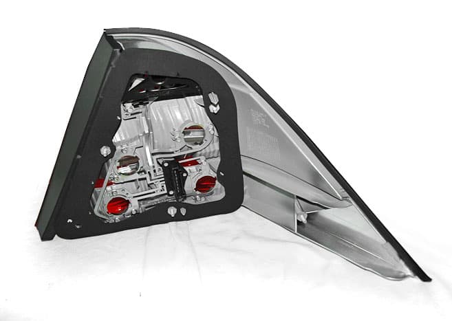 Zadné svetlá Mercedes W220 S-Trieda 98-05 Red White – náhľad 2
