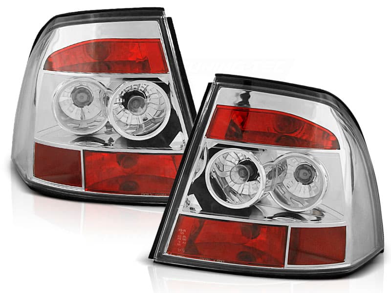 Zadné svetlá Opel Vectra B 95-98 Chrome - 03