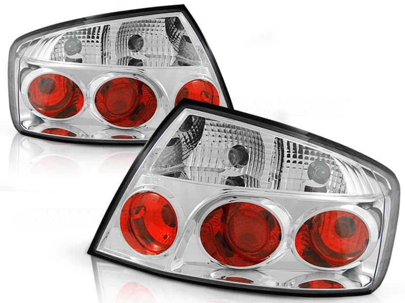 Zadné svetlá Peugeot 407 Chrome