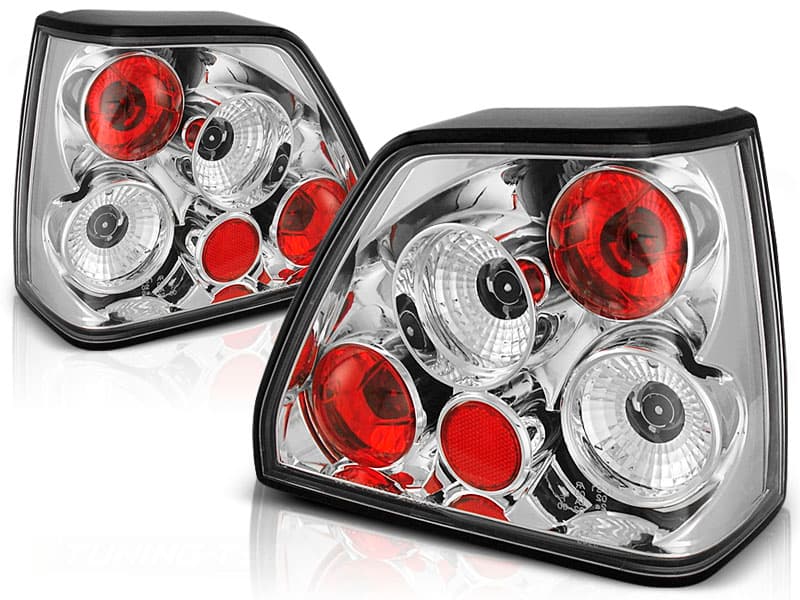 Zadné svetlá VW Golf 2 83-91 Chrome