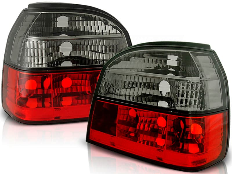 Zadné svetlá VW Golf 3 Red Smoke