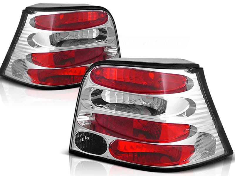 Zadné svetlá VW Golf 4 Chrome