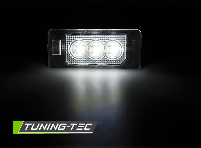 LED osvetlenie ŠPZ Audi Q5/A4 08-10/A5 3xLED – náhľad 2