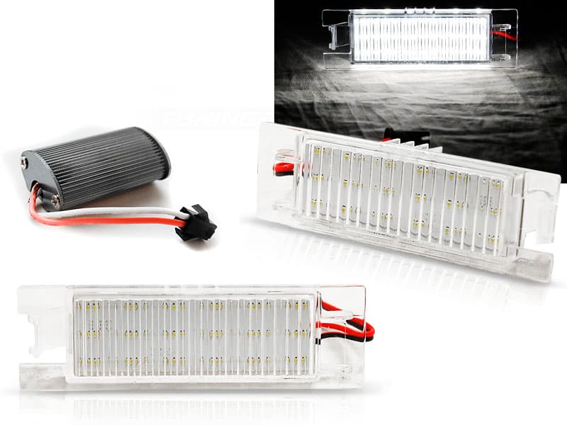 LED osvetlenie ŠPZ Opel Zafira Astra Insignia CANBUS