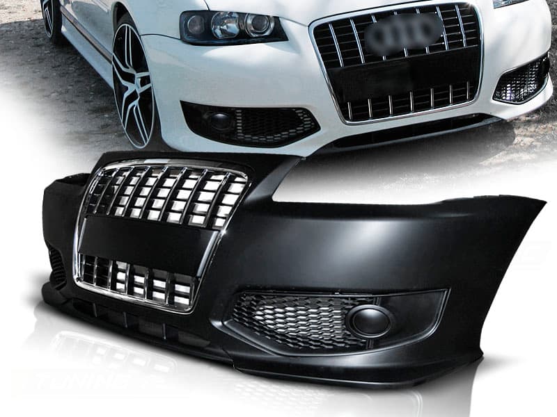 Predný nárazník Audi A3 8L 96-03 Sport Chrome
