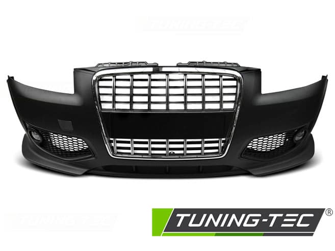 Predný nárazník Audi A3 05-08 S8 Style Chrome – náhľad 2