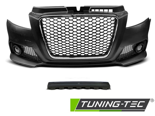 Predný nárazník Audi A3 8P 08-12 Sport Black Chrome – náhľad 2