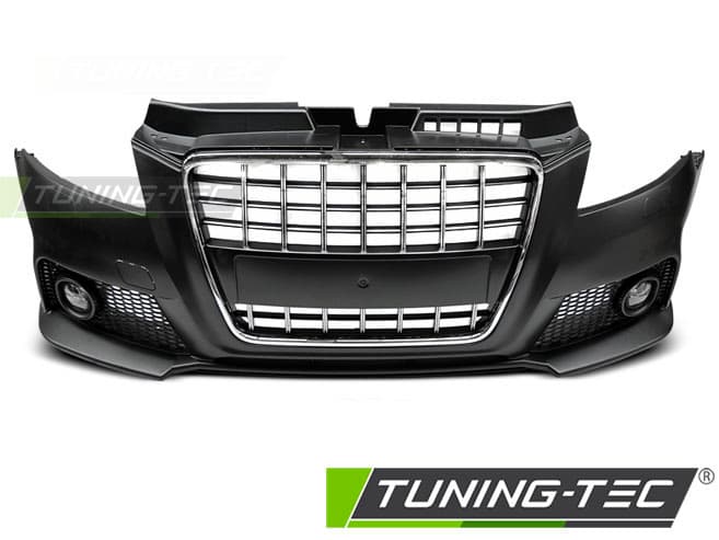 Predný nárazník Audi A3 08-12 Sport Black Chrome – náhľad 2