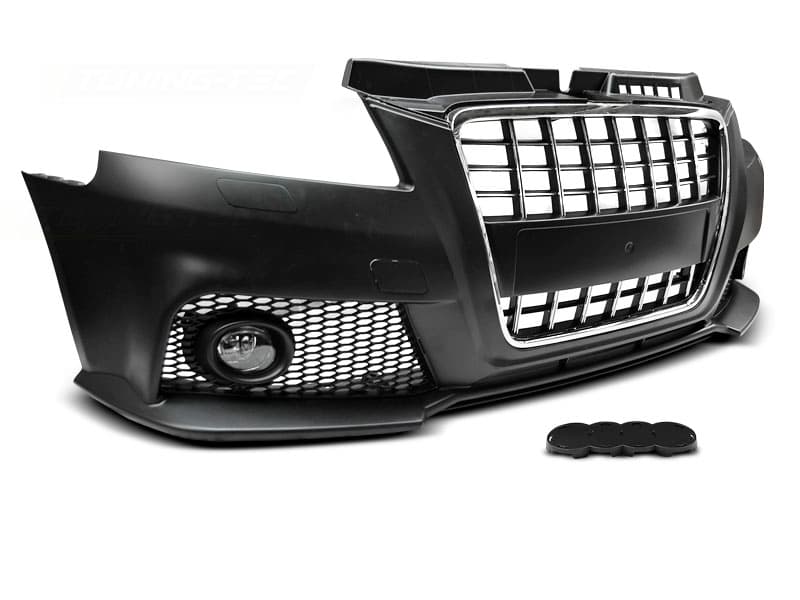 Predný nárazník Audi A3 08-12 Sport Black Chrome