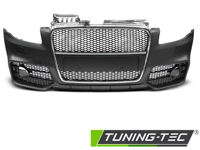 Predný nárazník Audi A4 04-08 ZPAU17 Sport Black Chrome – náhľad 2