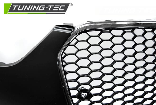 Predný nárazník Audi A4 B8 12-15 Sport PDC Black Chrome – náhľad 3