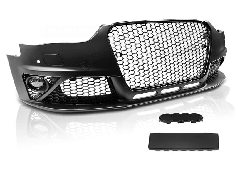 Predný nárazník Audi A4 B8 12-15 Sport PDC Black