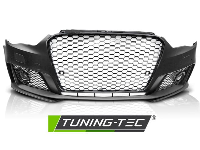 Predný nárazník Audi A3 8V 12-16 Sport PDC Glossy Black – náhľad 2
