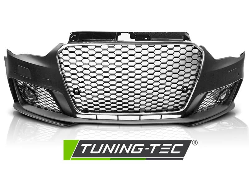 Predný nárazník Audi A3 8V 12-16 Sport PDC Black Chrome – náhľad 2