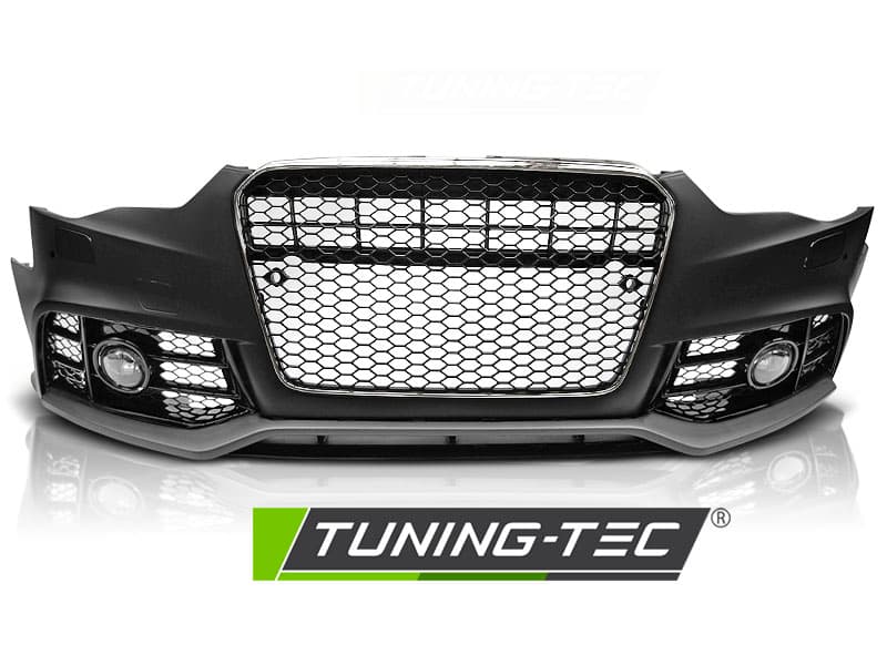 Predný nárazník Audi A5 11-16 Sport PDC Black Chrome – náhľad 2