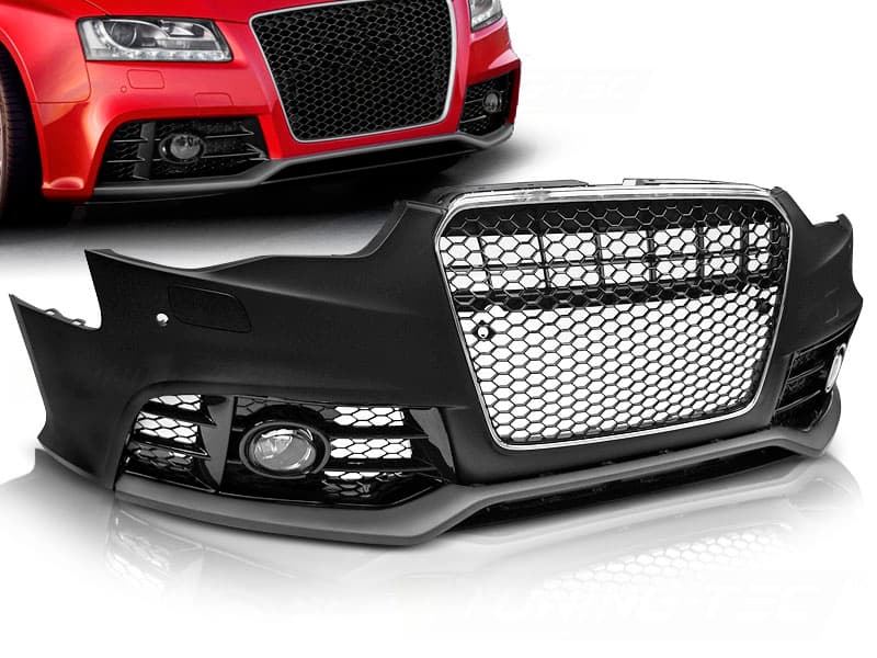 Predný nárazník Audi A5 11-16 Sport PDC Black Chrome