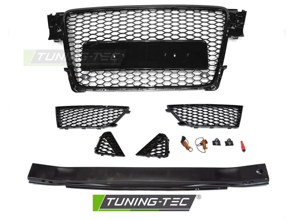 Predný nárazník Audi A4 B8 08-11 Sport PDC – náhľad 5