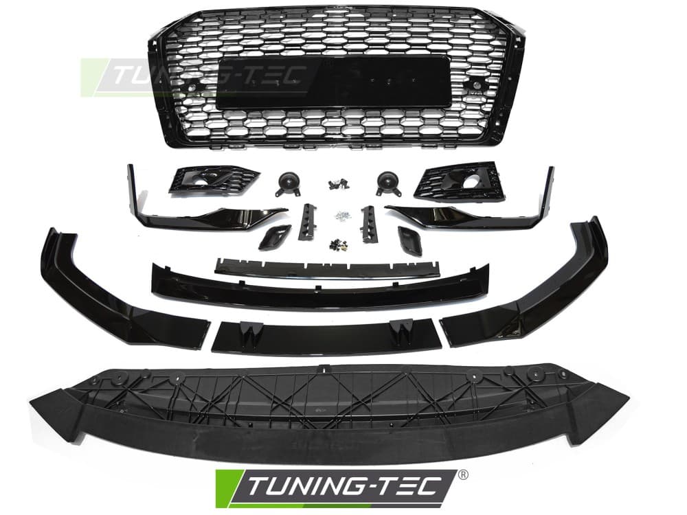 Predný nárazník Audi A4 B9 15-19 Sport PDC – náhľad 5
