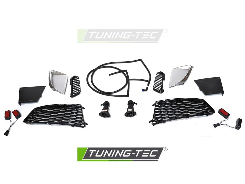 Predný nárazník Audi A6 C6 04-11 Sport Style PDC – náhľad 5