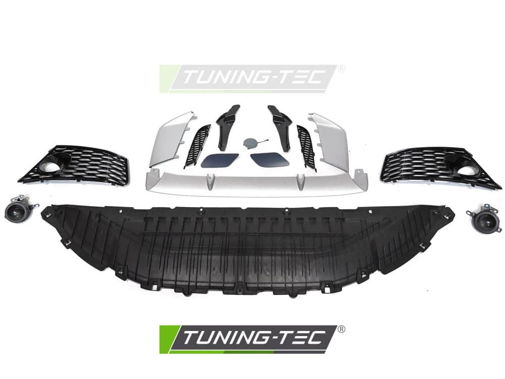 Predný nárazník Audi A6 C7 14-18 Sport Style PDC – náhľad 4