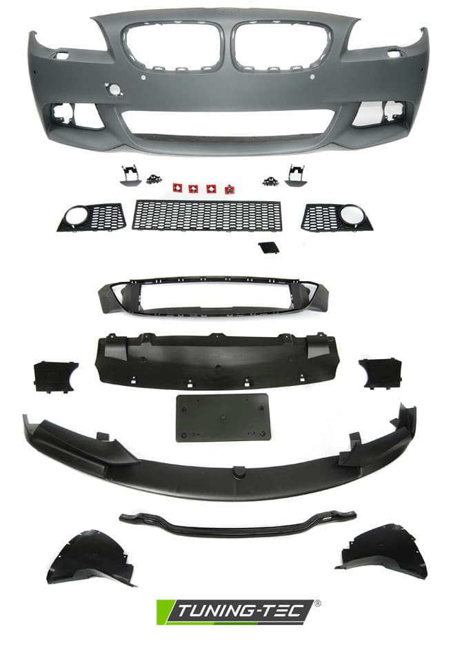 Predný nárazník BMW F10 10-13 Performance Style PDC – náhľad 5