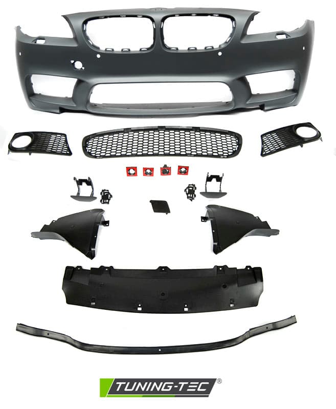 Predný nárazník BMW F10/F11 LCI 13-16 Sport Style PDC – náhľad 4
