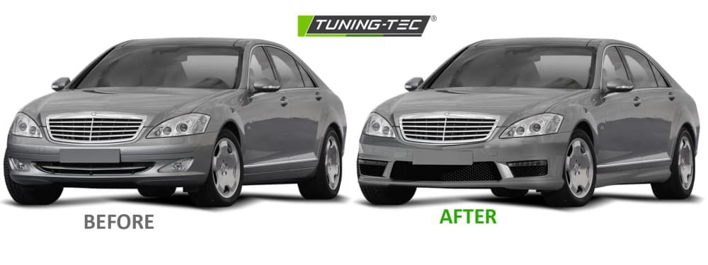 Predný nárazník Mercedes W221 S-trieda 05-13 AMG Style – náhľad 2