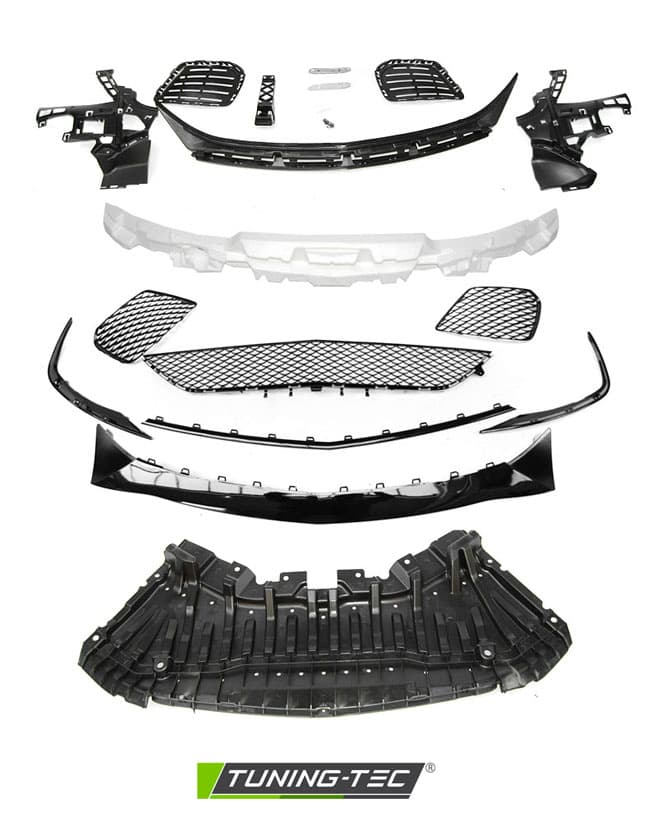 Front Bumper Mercedes S-Class W222 13-17 Sport PDC – náhľad 4
