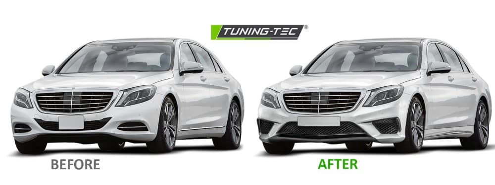 Front Bumper Mercedes S-Class W222 13-17 Sport PDC – náhľad 5