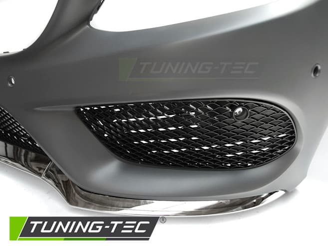 Front Bumper Mercedes C-Class W205 14-18 Sport PDC – náhľad 3
