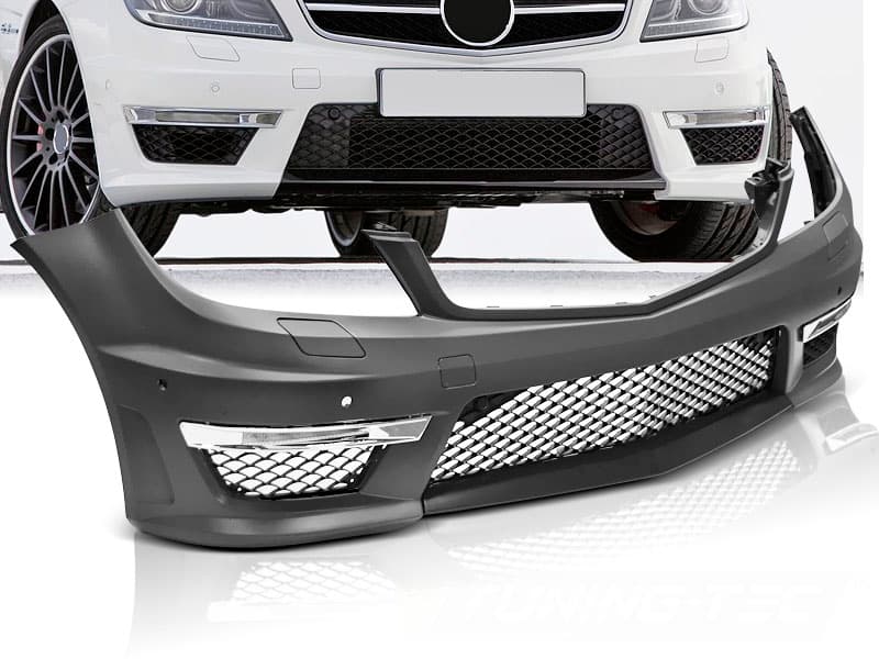 Front Bumper Mercedes C-Class W204 11-14 Sport PDC