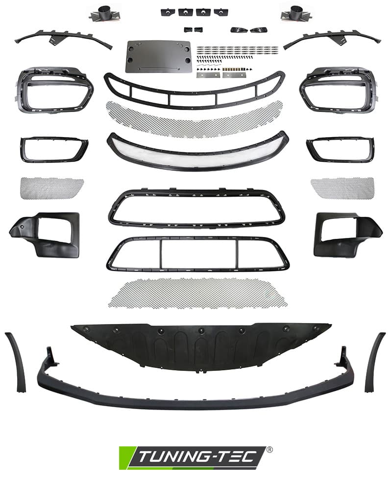 Predný nárazník Porsche Cayman/Boxster 12-16 W Washer Hole Sport Style – náhľad 6