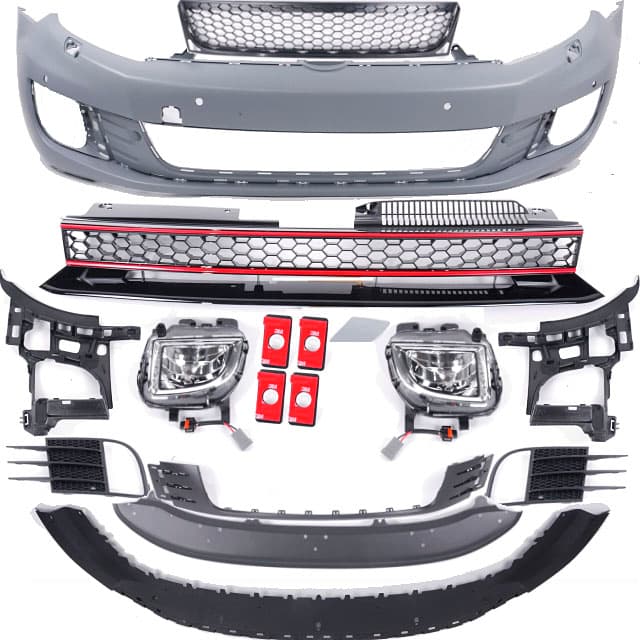 Predný nárazník VW Golf 6 GTI Style PDC – náhľad 2